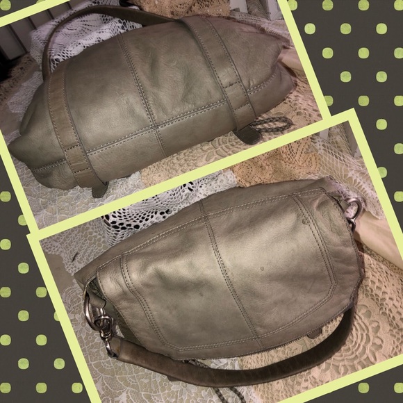 The Sak Distressed Leather Shoulder Bag USED - Picture 5 of 7